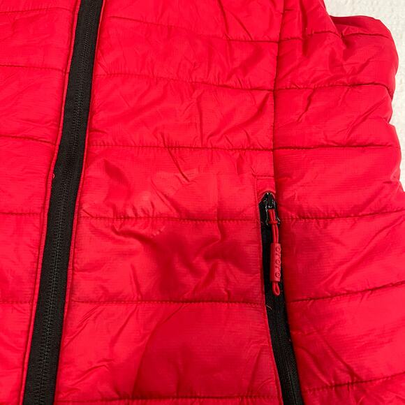 Ororo red puffer vest S women - Picture 6 of 12